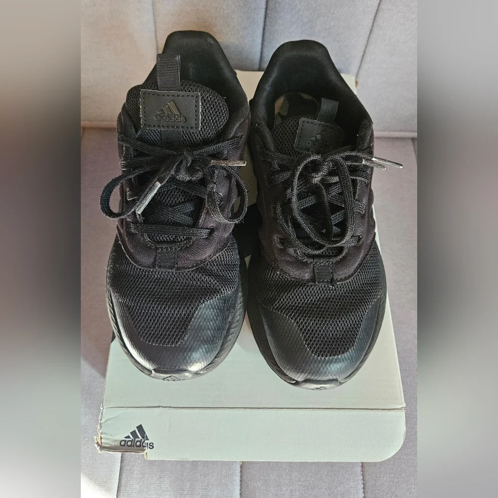 Adidas X_plrphade C Girls Running Sneakers Black Size 1